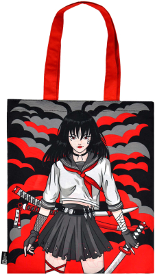 Сумка-шоппер Феникс+ Танец с катаной / 66213