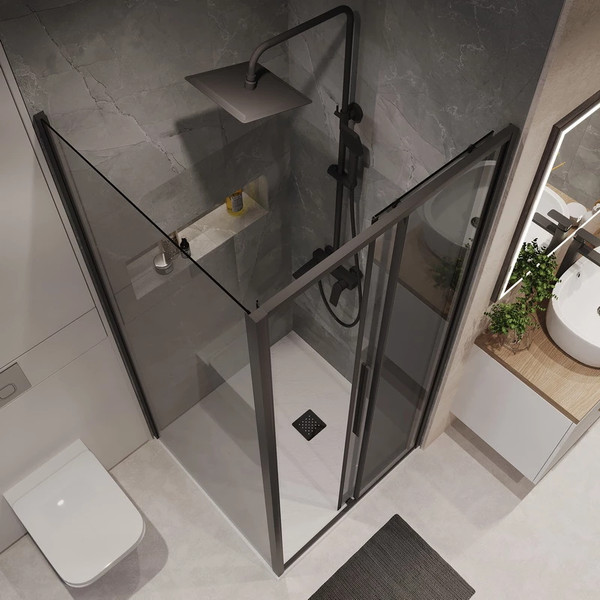 Душевой уголок Niagara 110x100x195 NG-85-11TB-TB100-34