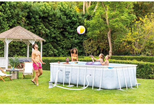 Каркасный бассейн Intex Prism Frame Chevron / 26780