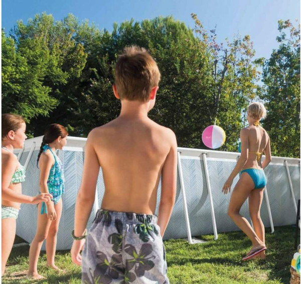 Каркасный бассейн Intex Prism Frame Chevron / 26780