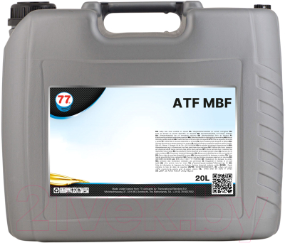 Трансмиссионное масло 77 Lubricants ATF MBF / 700334 - фото