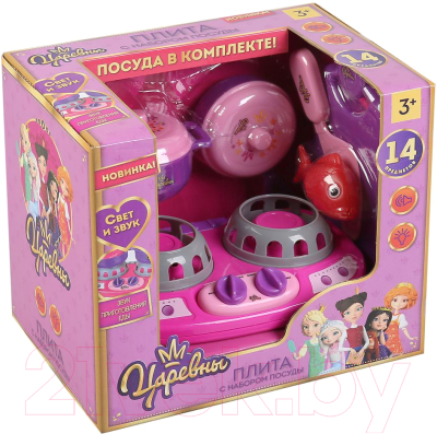 Кухонная плита игрушечная Играем вместе Энчантималс / B1194372-R2 