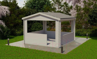 Беседка ДомБелКом Б-3 3.2x3.2