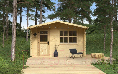 Дачный дом ДомБелКом ДС-8 4.0x5.0