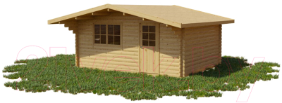 Дачный дом ДомБелКом ДС-9 5.0x4.0 - фото