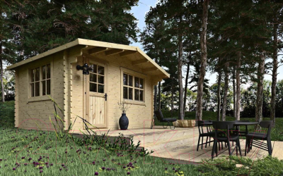 Дачный дом ДомБелКом ДС-9 5.0x4.0