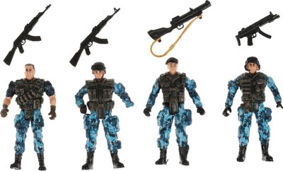 Набор фигурок игровых Играем вместе Росгвардия / 1710Y328-R1  - фото