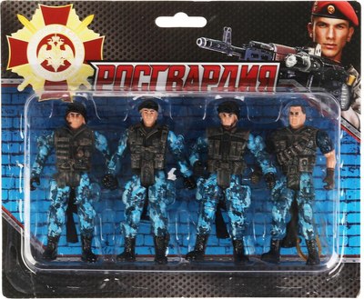 Набор фигурок игровых Играем вместе Росгвардия / 1710Y328-R1 