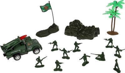Набор фигурок игровых Играем вместе Набор солдатиков Военная операция / YG97205-R - фото