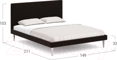 Полуторная кровать Moon Family 1256 / MF008810