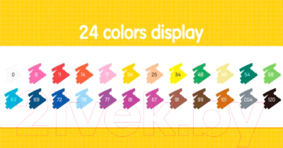 Набор маркеров Deli HM10624