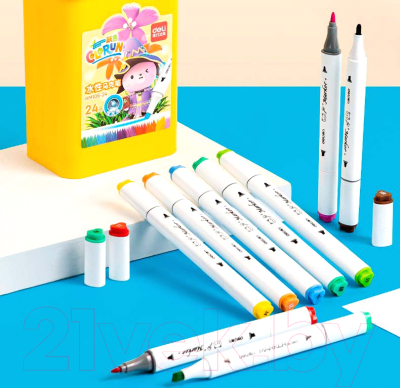 Набор маркеров Deli HM10624