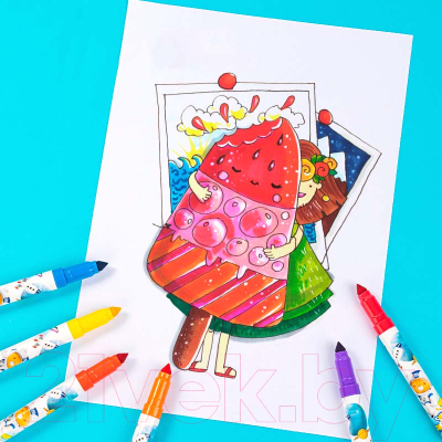 Фломастеры Deli 7073824