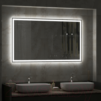 Зеркало Континент Mercury Led 100x80