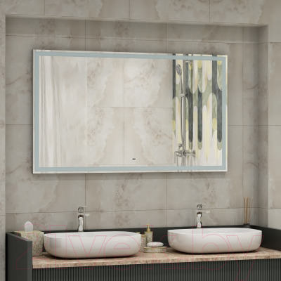 Зеркало Континент Mercury Led 100x80