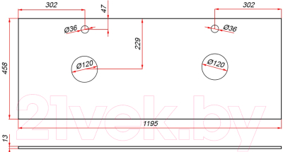 Тумба под умывальник ЗОВ Дион 120 / D120LAFM7015MKV5-KP13W