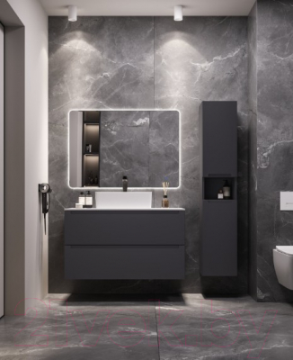 Тумба под умывальник ЗОВ Дион 60 / D60LAFM7015MKV5-KP13W