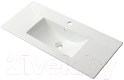 Тумба с умывальником ЗОВ Лира 100 / L100MW0MWGVA-OL100