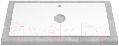 Тумба под умывальник ЗОВ Лира 80 / L80MW0MWGVA-KP13W