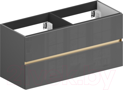 Тумба под умывальник ЗОВ Лира 120 / L120MWFMLGVG-KP13W - фото