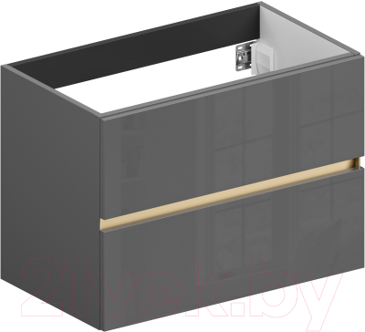 Тумба под умывальник ЗОВ Лира 60 / L60MWFMLGVG-KP13W - фото