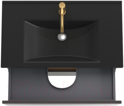 Тумба под умывальник ЗОВ Лира 60 / L60MWFMLGVG-KP13W