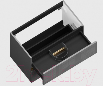 Тумба под умывальник ЗОВ Лира 70 / L70MWFMLGVG-KP13W