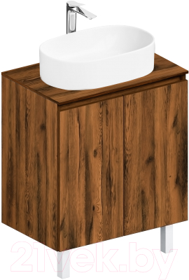 Тумба под умывальник ЗОВ Монови 80 / M80LA0LAS-LDSPA - фото