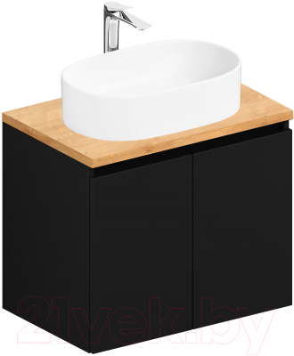 Тумба под умывальник ЗОВ Монови 80 / M80LG0LG-HPL38T - фото