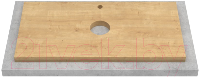 Тумба под умывальник ЗОВ Монови 80 / M80LW0LW-HPL38T