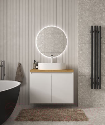 Тумба под умывальник ЗОВ Монови 80 / M80LW0LW-HPL38T