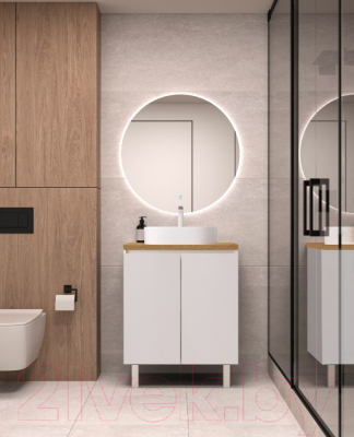 Тумба под умывальник ЗОВ Монови 80 / M80LW0LWS-HPL38T