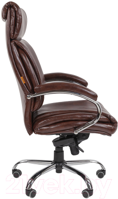 Кресло офисное Chairman CH423 (экокожа коричневый)