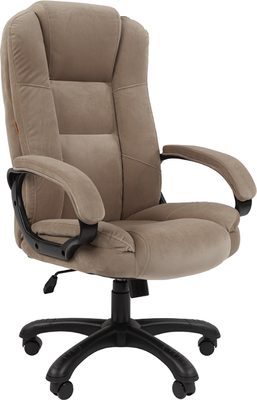Кресло офисное Chairman Home 600 (Т-10 бежевый) - фото