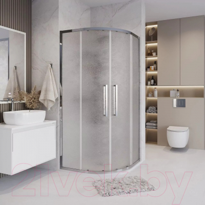 Душевой уголок Grossman Cosmo 80x80x195 / 301.K33.02.8080.10.02