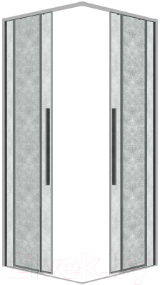 Душевой уголок Grossman Galaxy 100x100x195 / 300.K33.01.1010.10.02