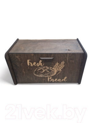 Хлебница DEKO Деревянная с декором / HDV3620