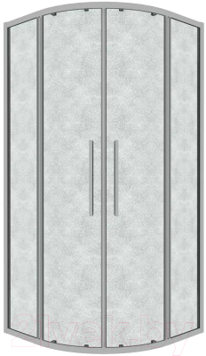 Душевой уголок Grossman Cosmo 100x100x195 / 301.K33.02.1010.10.02 - фото
