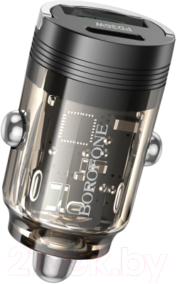 Адаптер питания автомобильный Borofone BZ29A PD36W + QC3.0