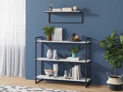 Стеллаж Loftyhome Мальборк Рант 120 / 1628083