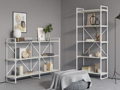 Стеллаж Loftyhome Мальборк Рант 160 / 1628079