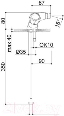 Смеситель Raf Rio RI1040