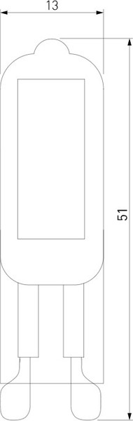 Лампа Elektrostandard G9 LED 3W 220V 3300K BLG911
