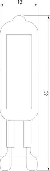 Лампа Elektrostandard G9 LED 5W 220V 3300K BLG914
