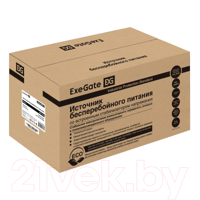 ИБП ExeGate SpecialPro UNB-1200.LED.AVR.4SH.USB (EP285490RUS)