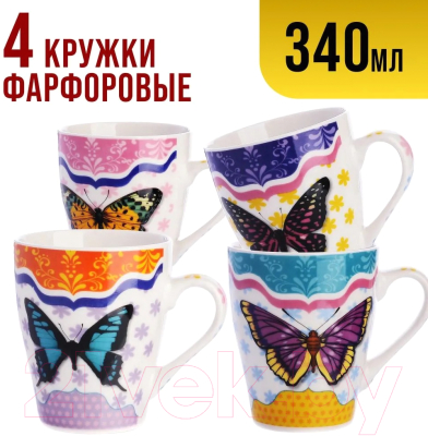 Набор кружек Loraine 24454-Н1