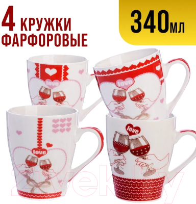 Набор кружек Loraine 25974-Н1