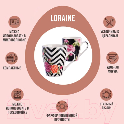 Набор кружек Loraine 31223-1
