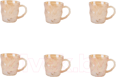 Набор кружек Nouvelle Frost.Amber / 9950259-3-Н6 - фото