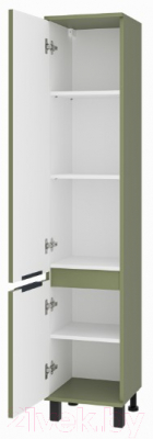 Шкаф-пенал для ванной Brevita Enfida 35 / ENF-05035-0801L